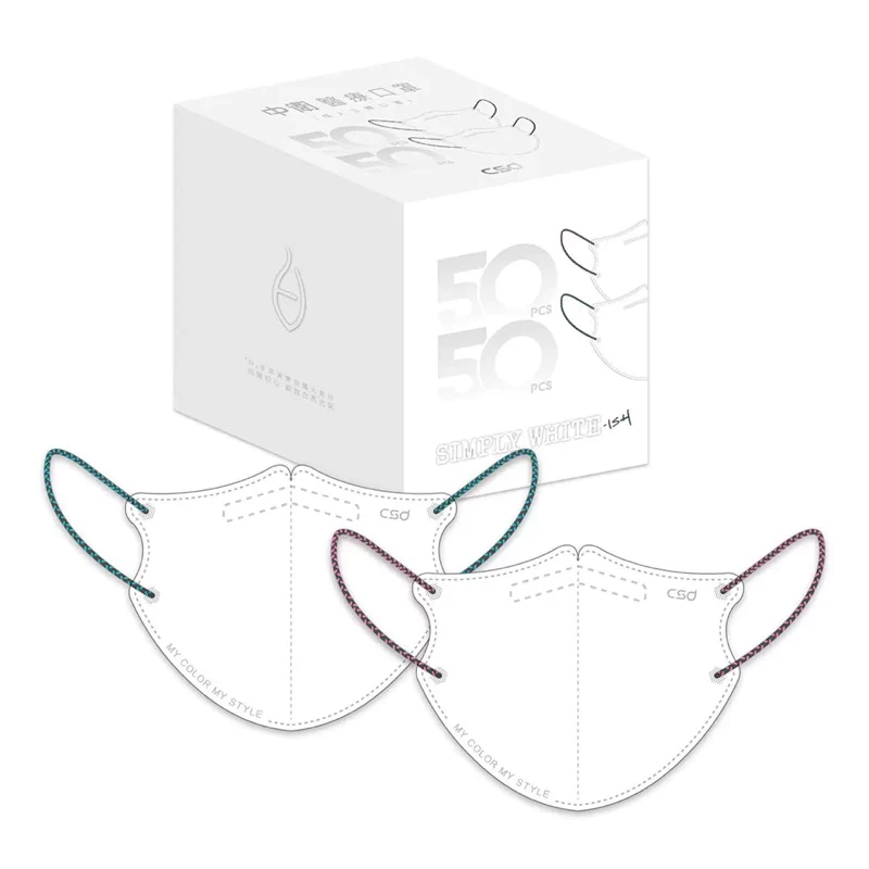 Costco Zhongwei Medical Mask-Adult Three-Dimensional (3D) White 100 Pcs, 200 Pcs Consumer Read Medical Equipment Instruction Manual
